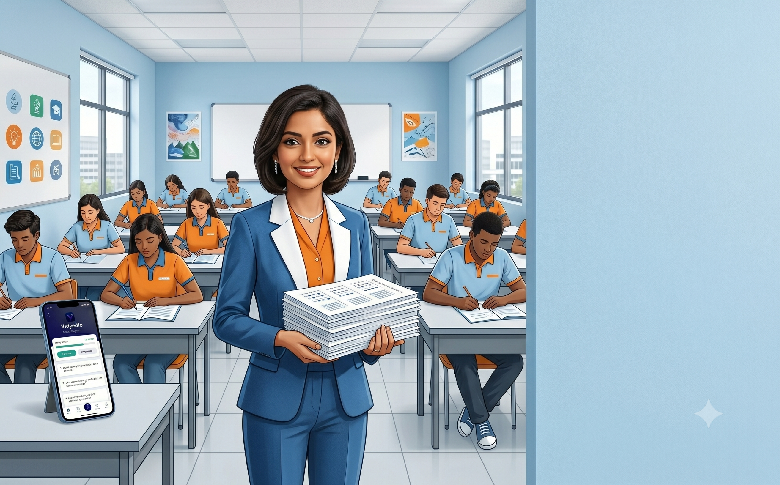 Vidyadip - question paper generator for coaching institutes and tuition classes